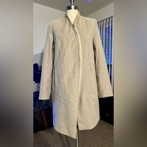 Helmut Lang Cream Trench Coat